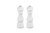 Le Creuset Salt and Pepper Mill Set 8-Inch, White