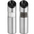Trudeau Graviti Battery Operated Salt & Pepper Mill Set (Silver)