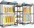 Heavy Duty Clothes Rack Adjustable from 5'2" to 8' with Adjustable