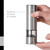 AdHoc Electric Salt & Pepper Grinder - One-Button Operation