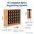 AllSpice Spice Rack Organizer, Wood, 525 Unique Labels, Countertop or Wall Mount, Includes 30 4oz Jars- Bamboo