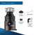 InSinkErator Badger 5XP Garbage Disposal with Power Cord