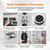 3/4 HP Garbage Disposal, TECASA Food Garbage Disposal with Power Cord