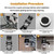 3/4 HP Corded Garbage Disposal for Kitchen Sinks