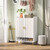 Cabinet with Doors, 6-Tier Shoe Storage Cabinet with Adjustable