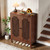hoe Cabinet with Doors, 5-Tier Shoe Storage Cabinet with Adjustable