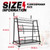 Floor Dispenser Rack – Adjustable Rolling Storage for Rolls Mat