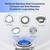Small Garbage Disposal 3/4 HP for Kitchen sink Quiet with Power Cord