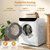 Portable Dryers for Laundry, Compact Clothes Dryer with Stainless Steel Tub & Boot