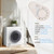 Portable Clothes Dryer, 3.5 cu.ft Electric Drying Machine for Laundry with Steel Tub
