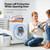 Automatic Washing Machine and 1.5CuFt Portable Clothes Dryer Set, Compact Laundry