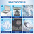 Automatic Washing Machine and 1.5CuFt Portable Clothes Dryer Set, Compact Laundry