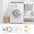 Portable Clothes Dryer and 17.8LBS Full-Automatic Washing Machine Set