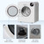 Portable Clothes Dryer, 120V 1300W Compact Laundry Dryer