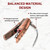 Forge Quality Compact Vertical Lever Corkscrew Wine Opener