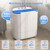Washing Machine, Twin Tub Washing Machine Laundry Compact Washer spinner