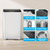 Portable Washing Machine, 2.4 Cu Ft Full Automatic Washing Machine with Drain Pump