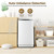 Portable Washing Machine, 7.7LBS Full-Automatic Laundry Washer with Stainless