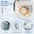 Portable Washing Machine, Full-Automatic Top Load Washer with 10 Wash Cycles