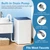 Portable Washing Machine, 2.0 cu.ft Capacity Fully Automatic Washer with Drain Pump