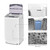 Automatic Washing Machine Portable Compact 1.34 Cu.ft Laundry Washer Spin