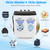 Portable Washing Machine 30Lbs Capacity Washer and Dryer Combo 2 In 1 Compact Twin Tub