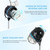 Professional Hooded Floor Hair Dryer Adjustable Bonnet Hair Dryer S