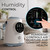 Everlasting Comfort 2.5L Top Fill Humidifier – Upgraded Easy to Clean 20HR Runtime Cool Mist Air Moisturizer for Bedroom