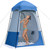 Camping Shower Tent, 7.9 FT Extra Tall Oversize Privacy Tents, Portable Outdoor Bathroom Toilet Tent with Floor, Easy Set Up Privacy Shelter for Dressing, Hiking, Fishing, UPF50+