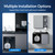 Ranein Electric Mini Tank Water Heater, 4 Gallons Point of Use Hot Water Heaters 120V 1440W, Under Sink, Floor Mounted, Ideal for Kitchen, Bathroom and RV