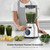 Blender with 3 Programs, 1000W Heavy-Duty Countertop Blenders for Kitchen