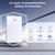 CAMPLUX Climatech 7 Tankless Water Heater Propane 3.6 GPM Up to 4 GPM, 85,300 BTU Residential Compact On Demand Instant Propane Tankless Hot Water Heaters Indoor, 1-3 Points Whole House
