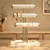 Detachable T Bar Beige Velvet Bracelet Holder, Jewelry Holder Organizer for Bracelet, Necklace, Watches, Rings