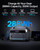 Portable Power Station, 288Wh (90,000mAh) LiFePO4 Battery, 350W (600W Peak) Power Bank with AC Outlet, Mini Solar Generator 7-Port Design, 2.1Hrs Fast Charing for Emergency, Hurricane (Solar Optional)