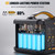 VTOMAN Jump 1800 Portable Power Station &12V Car Jump Starter, 1548Wh LiFePO4 Battery Solar Generator with Jumper Cable, 1800W 3xAC Outlets, 2xPD 100W for Camping Roadside Rescue