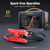 VTOMAN Jump 1800 Portable Power Station &12V Car Jump Starter, 1548Wh LiFePO4 Battery Solar Generator with Jumper Cable, 1800W 3xAC Outlets, 2xPD 100W for Camping Roadside Rescue