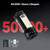 OGERY Rechargeable 10000mAh Camping Light with Stand 6.5 ft Max Height, Cordless Work Light with 3 LED Lamp Heads, 2200 Lumens Camping Essentials Gear Emergency Flashlight with Detachable Tripod