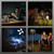 Clemas Telescopic Camping Lights Rechargeable 14000 mAh Led Multifunction Magnetic Lanterns Job Site Lighting Cordless Dimmable Camping Tent Lamp Portable Power Supply 6000LM IPX5 Waterproof