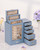 Jewelry Box/Organizer/Case with Glass Window, Drawers for Necklaces Earrings Rings Bracelets Watches Gift for Women Girls
