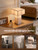 9.1''Modern Table Lamp with Silky White,Handmade Bedside Lamp for Home Decor,Cordless Rechargeable Lamp