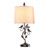 RORIANO 27" Touch Farmhouse Table Lamps for Living Room with 3-Way Dimmable 2 USB Ports
