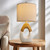 OYEARS 19” Boho Table Lamps Bedroom Living Room,Suitable for Small Space