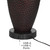 Franklin Iron Works Kaly 25" High Rustic Traditional Natural Cottage Set of 2 Table Lamps with USB Ports A+C Charging