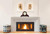 Mantel Clocks, Battery Operated, Silent Wood Mantle Clock with Westminster Chimes On The Hour