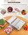 CGOLDENWALL 2 BLADES Manual Ribs Meat Chopper Slicer