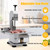 Electric Meat Bone Saw Machine, 650W 110V Commercial Bandsaw Machine
