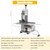 Electric Meat Bone Saw Machine, 650W 110V Commercial Bandsaw Machine