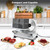 OSTBA Meat Slicer Machine, Two 6.7” Removable Stainless Steel Blades
