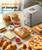 2LB Bread Maker Machine, OSIPOTO 17 in 1 Automatic Stainless Steel Bread Machine