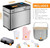 Bread Maker, 17-in-1 2LB Stainless Steel with Bread Machine